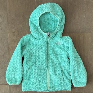 North Face Girls Toddler Jacket in Aqua/ Mint Green Size 3T